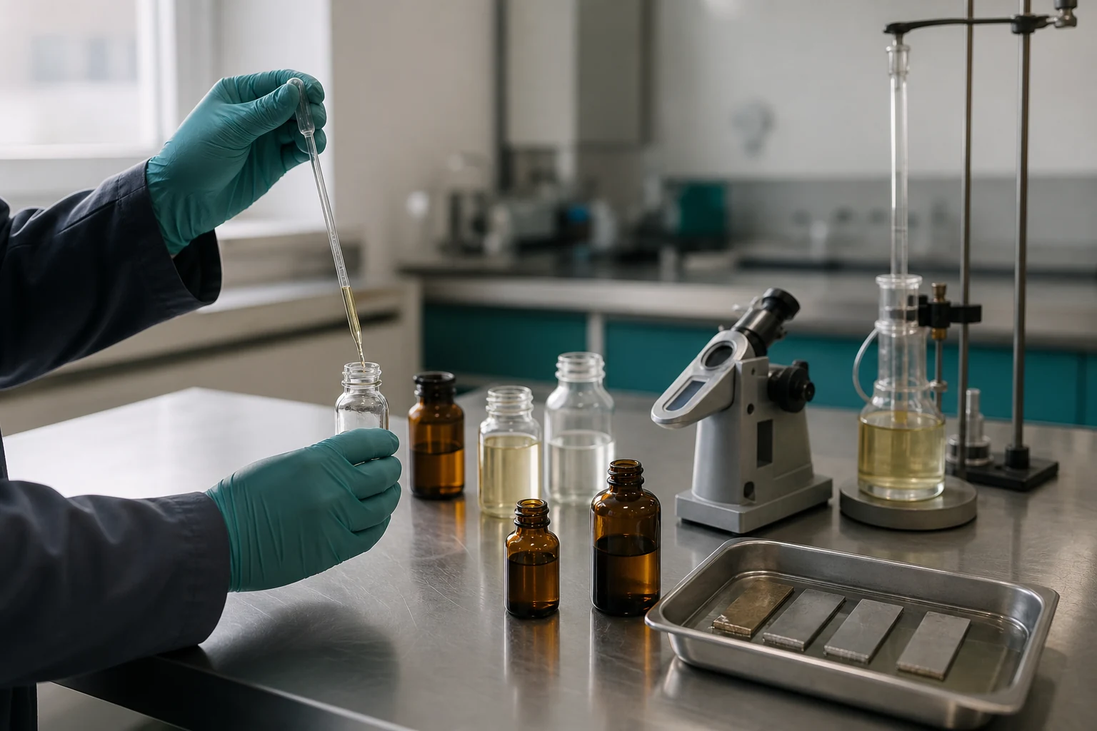 Laboratory testing in Kronach